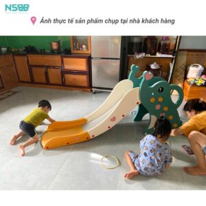 Cầu trượt cho bé Pakey voi cao cấp