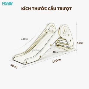 Cầu trượt gấp gọn cho bé Pakey Simple
