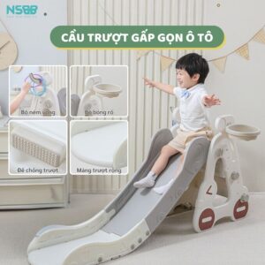 Cầu trượt cho bé ô tô KS03