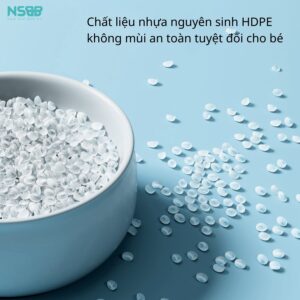 Cầu trượt xích đu cho bé Pakey tên lửa kèm bộ bóng r