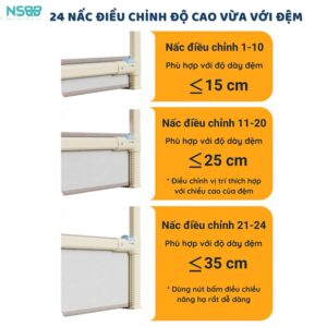 Thanh chắn giường cho bé Pakey LC1