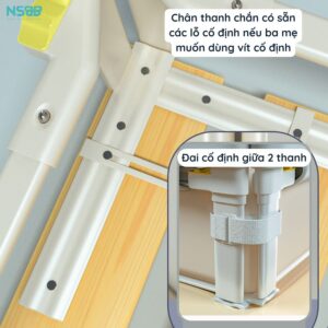 Thanh chắn giường cho bé Pakey LC1