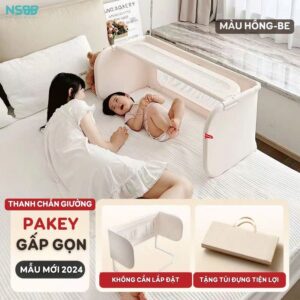 Thanh chắn giường đa năng gấp gọn Pakey