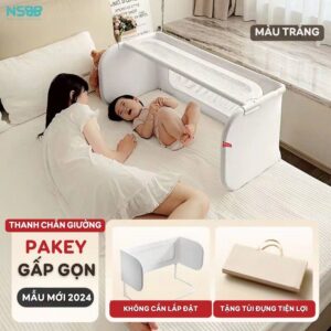 Thanh chắn giường đa năng gấp gọn Pakey