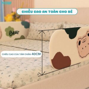 Thanh chắn giường gấp gọn Pakey mẫu mới nhất 2024