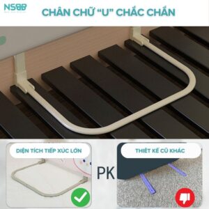 Thanh chắn giường gấp gọn Pakey mẫu mới nhất 2024