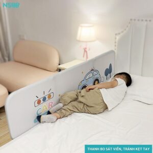 Thanh chắn giường gấp gọn Pakey mẫu mới nhất 2024