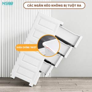 Tủ nhựa cho bé ngăn kéo xinh xắn BG001