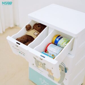 Tủ nhựa cho bé, tủ quần áo cho bé cao cấp, nhập khẩu BG002