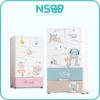 Tủ nhựa cho bé, tủ quần áo cho bé cao cấp, nhập khẩu BG002