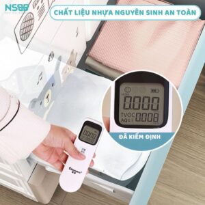 Tủ nhựa cho bé, tủ quần áo cho bé cao cấp, nhập khẩu BG002