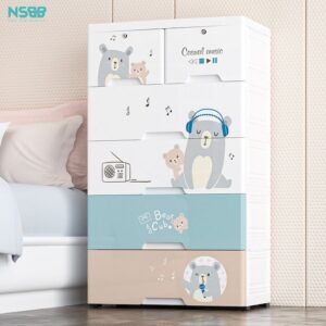 Tủ nhựa cho bé, tủ quần áo cho bé cao cấp, nhập khẩu BG002