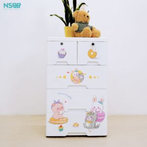Tủ nhựa cho bé, tủ quần áo cho bé cao cấp, nhập khẩu BG002