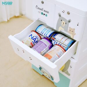 Tủ nhựa cho bé, tủ quần áo cho bé cao cấp, nhập khẩu BG002