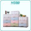 Tủ nhựa ngăn kéo đựng đồ cho bé Pakey SK001