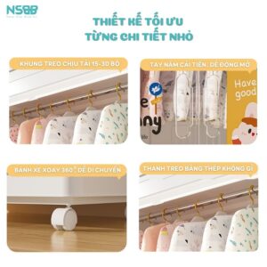 Tủ nhựa cánh trong Pakey SK007
