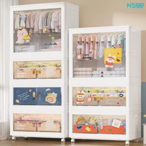 Tủ nhựa cánh trong Pakey SK007