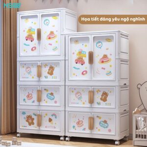 Tủ nhựa cho bé Pakey SK008