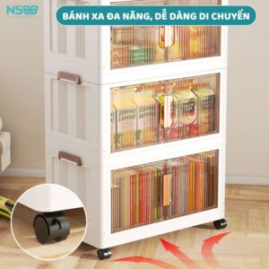 Tủ nhựa gấp gọn cánh trong SK009