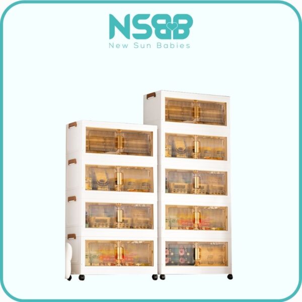 Tủ nhựa gấp gọn cánh trong SK009