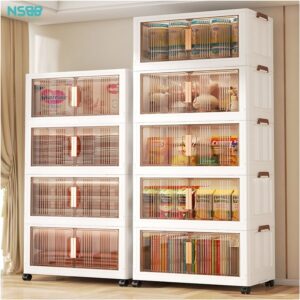 Tủ nhựa gấp gọn cánh trong SK009