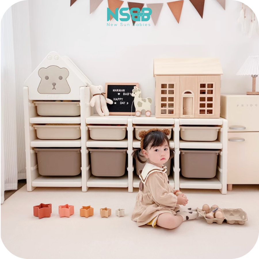 Kệ đồ chơi Pakey gấu E001