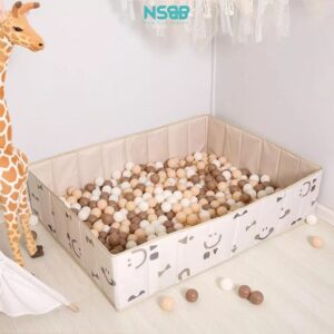 Bể bóng vải cho bé Pakey hình chữ nhật