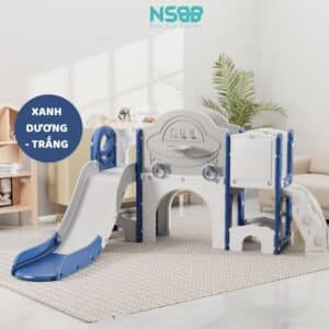 Cầu trượt Pakey lâu đài CS04