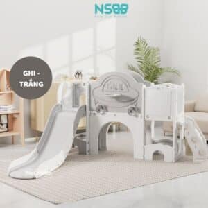 Cầu trượt Pakey lâu đài CS04