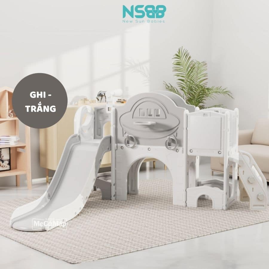 Cầu trượt Pakey lâu đài CS04