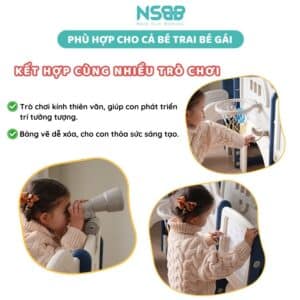 Cầu trượt Pakey lâu đài CS04