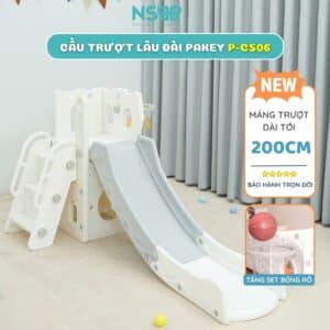 Cầu trượt Pakey lâu đài P-CS06