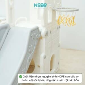 Cầu trượt Pakey lâu đài P-CS06