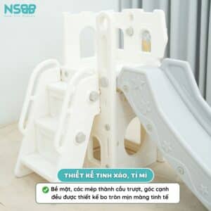 Cầu trượt Pakey lâu đài P-CS06