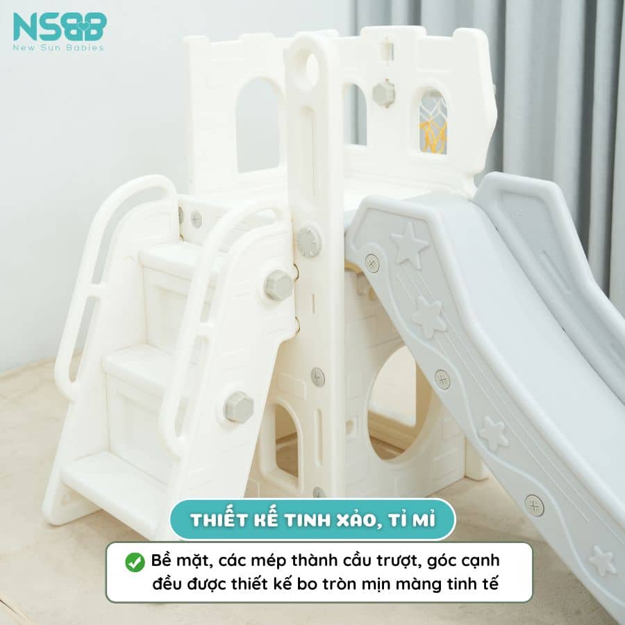 Cầu trượt Pakey lâu đài P-CS06
