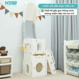 Cầu trượt Pakey lâu đài P-CS06