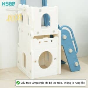Cầu trượt Pakey lâu đài P-CS06