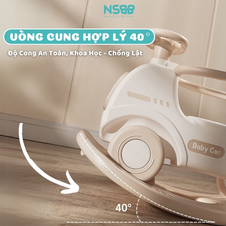 Bập bênh đa năng 5in1 Pakey RH03