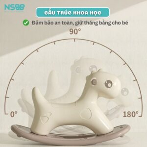 Ngựa bập bênh Pakey 2in1 RH01
