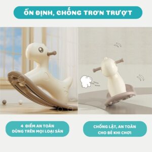 Ngựa bập bênh Pakey 2in1 RH01