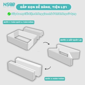 Bumper bed – Quây giường, quây bóng Pakey P-Bum2