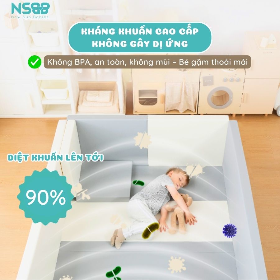 Quây giường, quây bóng Pakey Bumper P-Bum1