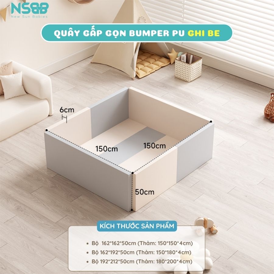 Quây giường, quây bóng Pakey Bumper P-Bum1