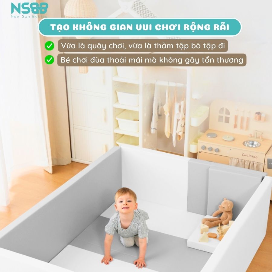 Quây giường, quây bóng Pakey Bumper P-Bum1