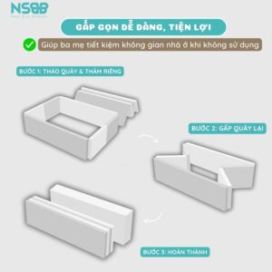Quây giường, quây bóng Pakey Bumper P-Bum1