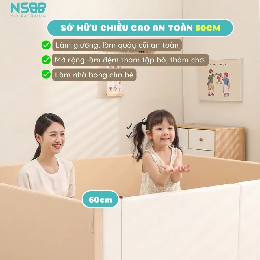 Quây giường, quây bóng Pakey Bumper P-Bum1