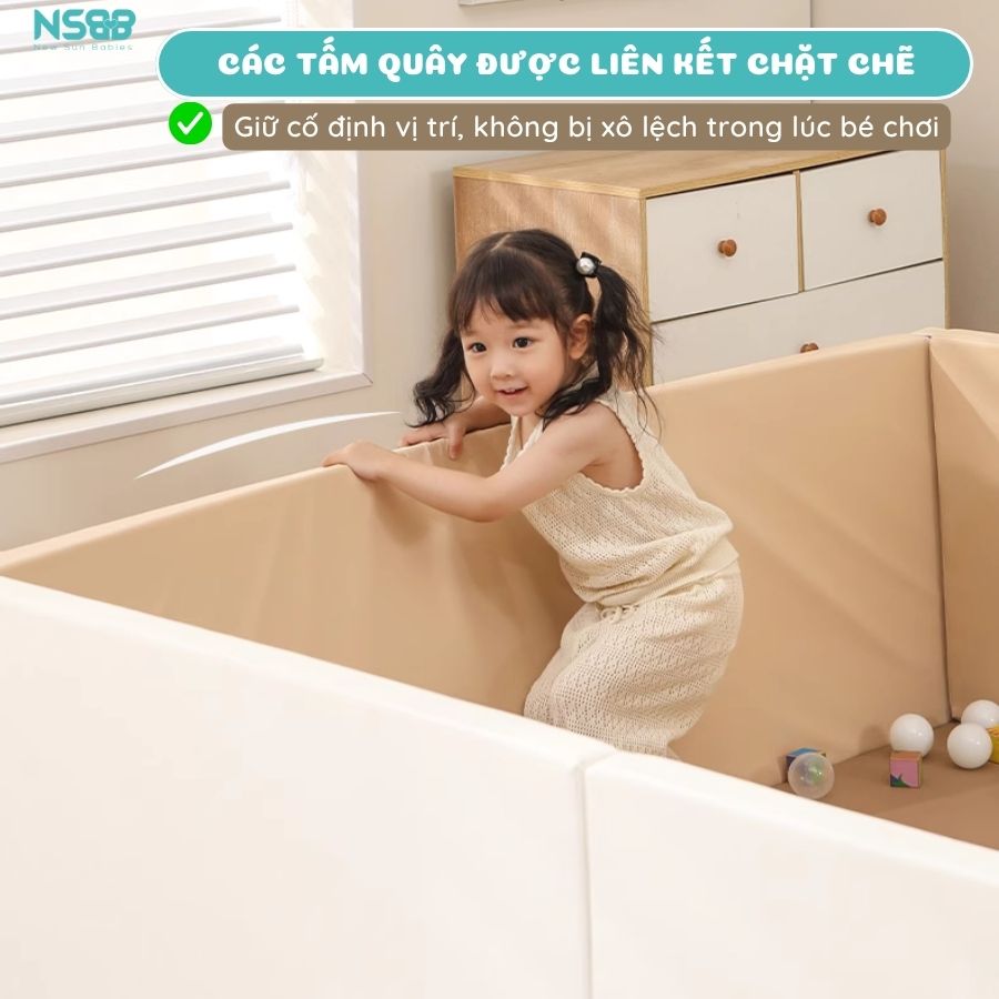 Quây giường, quây bóng Pakey Bumper P-Bum1