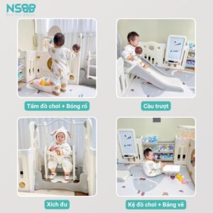 Quây cũi Liên hoàn Pakey Phi Hành Gia