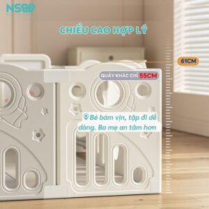 Quây cũi Liên hoàn Pakey Phi Hành Gia