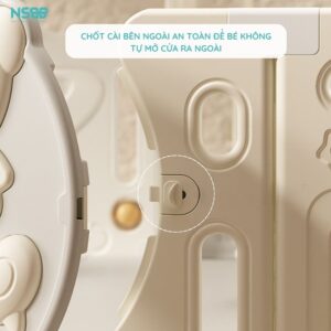 Quây cũi nhựa Pakey Phi hành gia